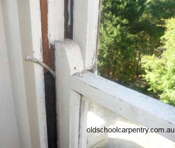 sash window in need of sash cord relacement