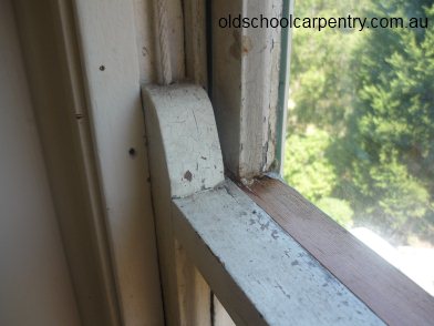 this sash window repair is done
